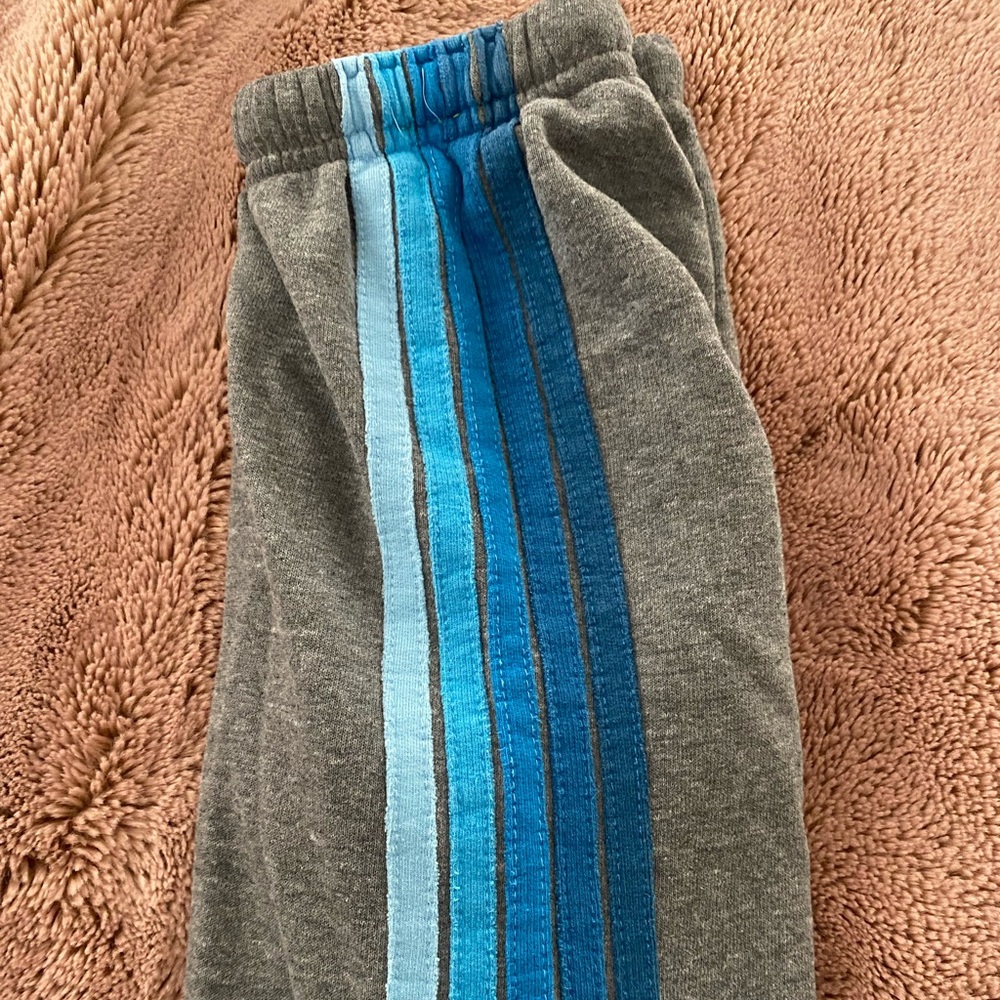 AVNATION BLUE STRIPE SWEATS